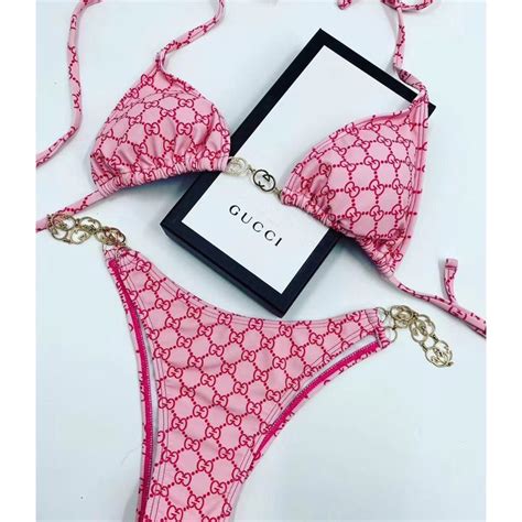 gucci bathing suits women|gucci bikini swimsuit.